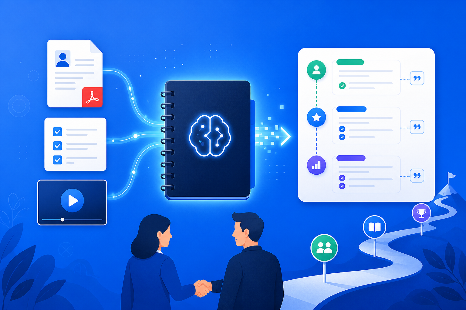 NotebookLM 新人培训与知识交接完全指南：用源本 AI 把手册变成可核对的入职助手